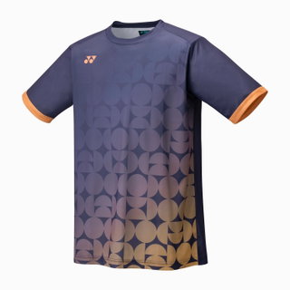 Yonex Sport T-shirt Practice Graphic Print 16746 (100% Polyester) 2025 Blueberry Blue Boys